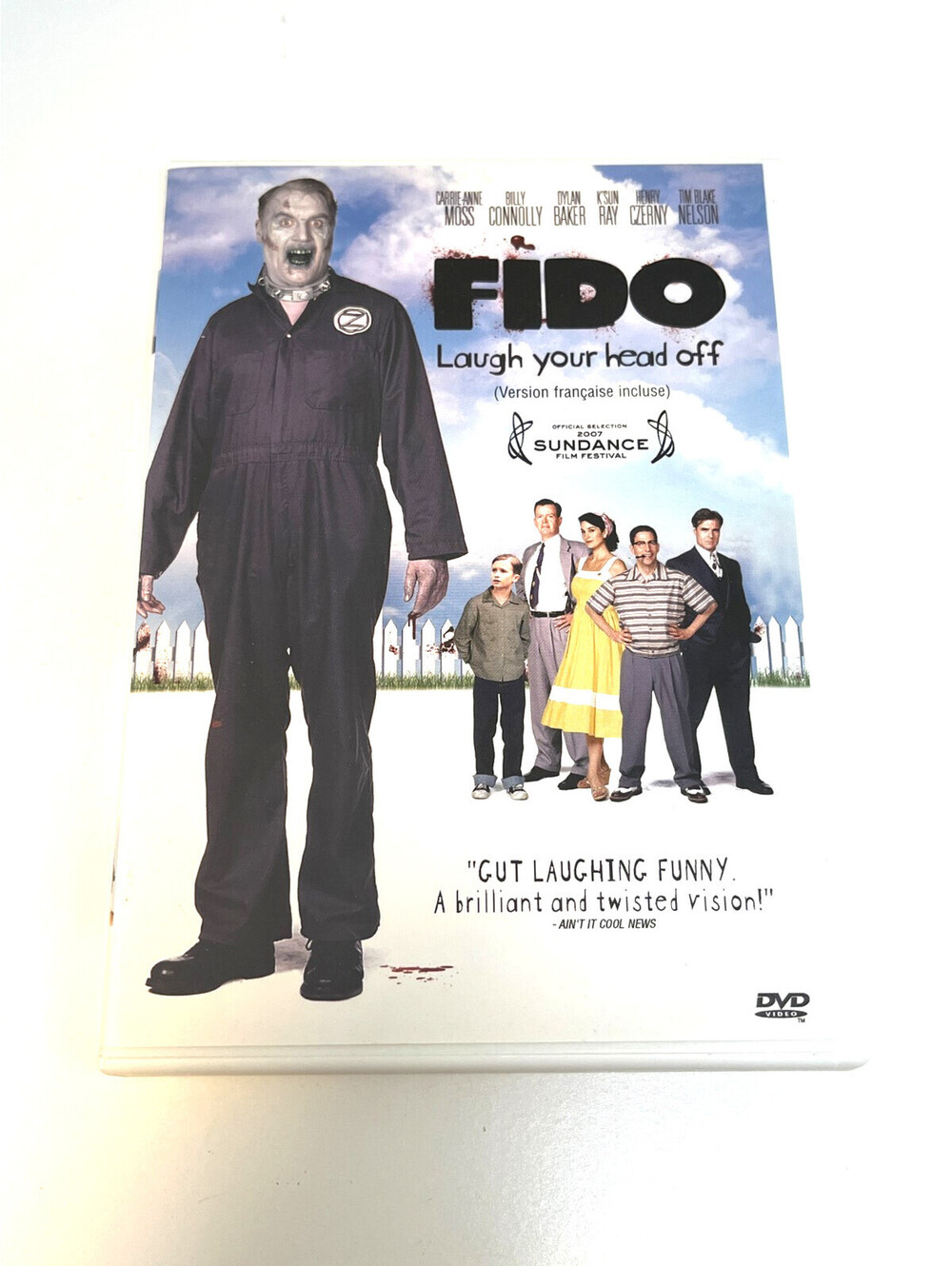 Fido DVD 2006 Zombie Comedy Carrie-Anne Moss Billy Connolly